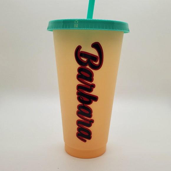 Custom Name 24oz Color Change Tumbler - Picture 2 of 7